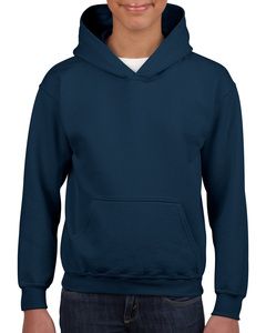 Gildan GI18500B - Felpa da Bambino con Cappuccio Blend Youth Blu navy