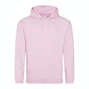 AWDIS JUST HOODS JH001 - Felpa Con cappuccio Baby Pink