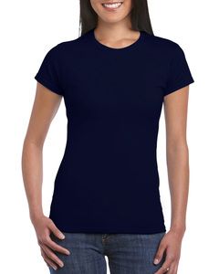 Gildan GD072 - T-shirt ring-spun attillata Blu navy