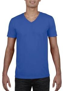 Gildan GD010 - T-shirt uomo con scollatura a V Softstyle® Blu royal