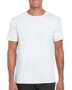 Gildan 64000 - T-shirt ring-spun Bianco