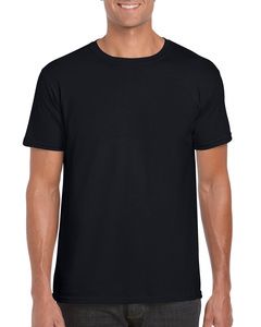 Gildan 64000 - T-shirt ring-spun Nero