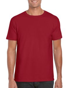 Gildan 64000 - T-shirt ring-spun Cardinal red