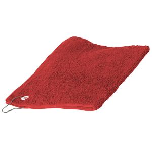 Towel City TC013 - Asciugamano da golf - Gamma Lusso Red