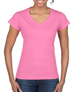 Gildan GI64V00L - T-shirt donna con scollatura a V Softstyle®