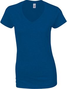 Gildan GI64V00L - T-shirt donna con scollatura a V Softstyle® Blu royal