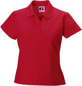 Russell RU577F - Polo Better Ladies` Classic Red