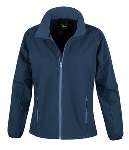 Result R231F - Giacca Stampabile da Donna Core Soft Shell Navy / Navy