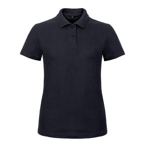 B&C BCI1F - Polo Donna Manica Corta Blu navy