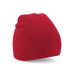 Beechfield BF044 - Cappello Pull On Classic Red