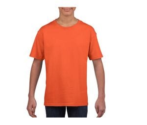 Gildan GN649 - Maglietta Softstyle per bambini Arancio