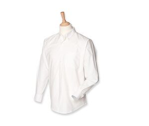 Henbury HY510 - Chemise Oxford Homme Bianco