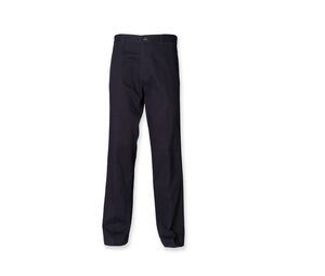 Henbury HY608 - Pantaloni chino piatti davanti