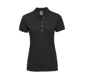Russell JZ565 - Ladies' Stretch Polo Nero