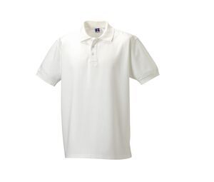 Russell JZ577 - Polo in Cotone 100% Bianco