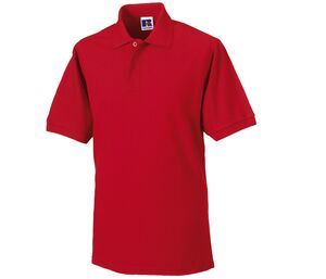 Russell JZ599 - Polo Uomo 65% poliestere Classic Red