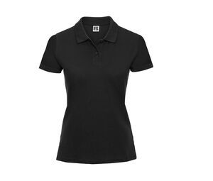 Russell JZ69F - Polo piqué donna Nero