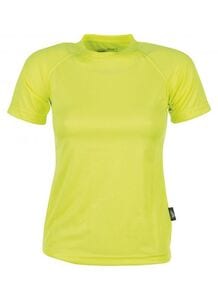 Pen Duick PK141 - T-Shirt Donna 100% Poliestere Fluorescent Yellow