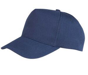 Result RC084 - Boston 5-Panel Printers Cap Blu navy