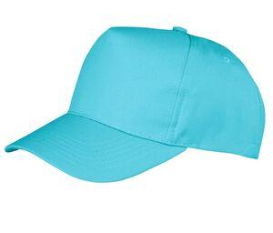 Result RC084 - Boston 5-Panel Printers Cap Acqua