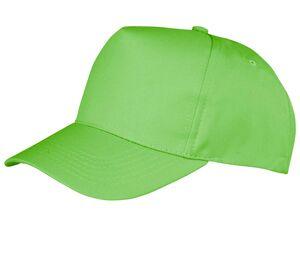 Result RC084 - Boston 5-Panel Printers Cap Verde lime