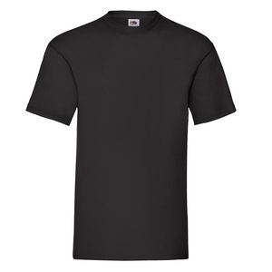 Fruit of the Loom SC220 - T-shirt girocollo da uomo Nero