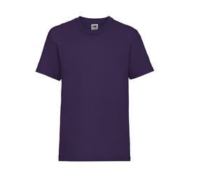 Fruit of the Loom SC231 - T-Shirt Bambino Purple