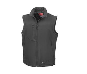 Result RS123 - Gilet Soft-Shell Nero
