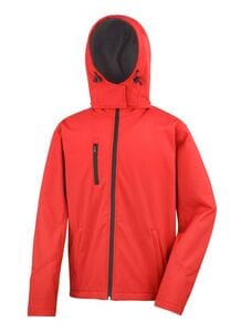 Result RS230 - Performance Hooded Jacket Men Rosso / Nero