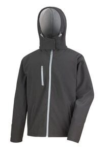 Result RS230 - Performance Hooded Jacket Men Black/Grey