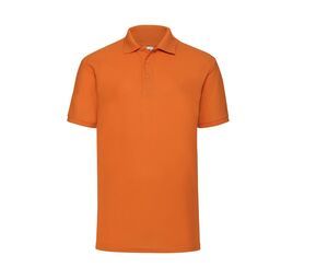 Fruit of the Loom SC280 - Polo da uomo in piquet Arancio