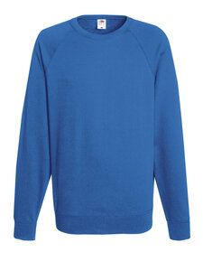 Fruit of the Loom SC360 - Felpa uomo raglan leggera