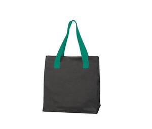 Black&Match BM900 - Borsa Della Spesa Black/Kelly Green