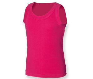 Skinnifit SM016 - Tank Vest Fucsia