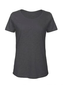 B&C BC047 - TW047 T-Shirt Filo Grosso Donna Chic Anthracite