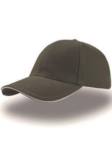 Atlantis AT003 - Liberty Sandwich Cap Olive/Natural