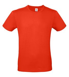 B&C BC01T - Maglia da Uomo #E150 Fire Red