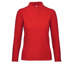 Polo Maniche Lunghe Donna B&C ID1LW 