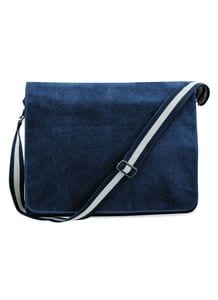 Quadra QD610 - Borsa a tracolla Vintage Canvas Vintage Oxford Navy