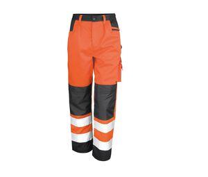 Result RS327 - Pantaloni multitasche ad alta visibiliti Fluorescent Orange