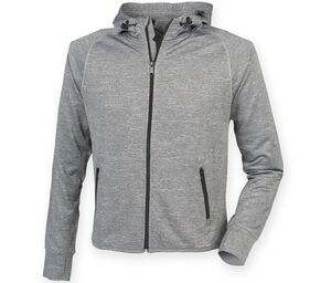 Tombo TL550 - Felpa da Corsa da Uomo Grey Marl