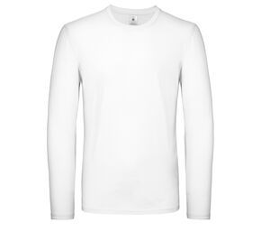 B&C BC05T - T-shirt da uomo a maniche lunghe Bianco