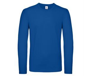 B&C BC05T - T-shirt da uomo a maniche lunghe Blu royal