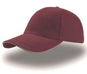 Atlantis AT003 - Liberty Sandwich Cap Burgundy / Natural