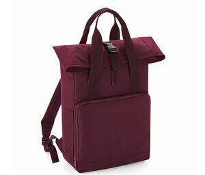 Bag Base BG118 - ZAINO TWIN HANDLE ROLL-TOP Burgundy