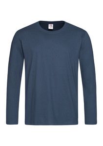 Stedman STE2500 - T-shirt Crewneck Classic-T LS Blu navy