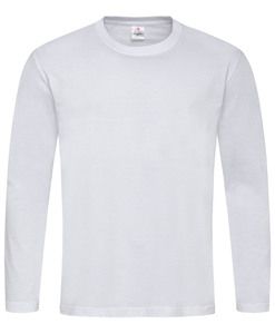 Stedman STE2500 - T-shirt Crewneck Classic-T LS Bianco