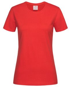 Stedman STE2600 - T-shirt Crewneck Classic-T SS for her Scarlet Red