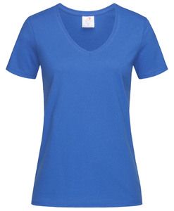 Stedman STE2700 - T-shirt con collo a V da donna Bright Royal