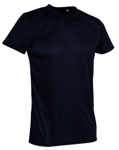 Stedman STE8000 - T-shirt con girocollo da uomo ACTIVE SPORT Black Opal